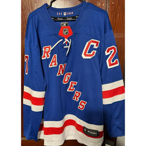 New York Rangers Fanatics Ryan McDonagh Blue Jersey Stitched XL NEW WITH TAGS